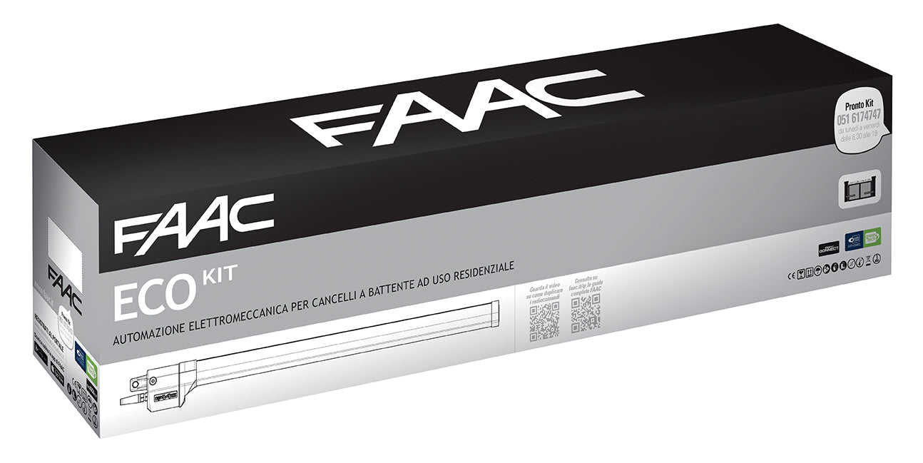 ECO kit Automazione elettromeccanica 230V MOTORE FAAC