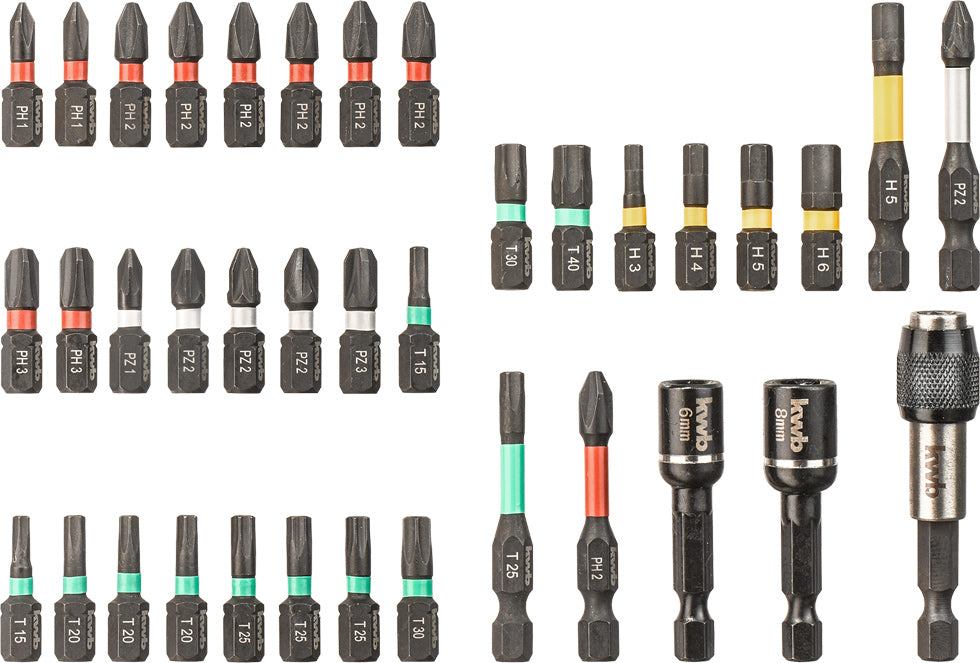 SCATOLA DI PUNTE IMPACT L KWB 37 PZ. EINHELL