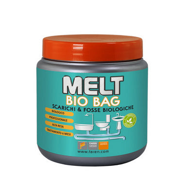 DISGORGANTE IN POLVERE MELT BIO BAG
