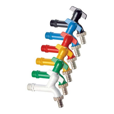 RUBINETTO PORTAGOMMA EUROGARDEN BIANCO