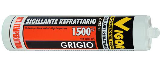 SIGILLANTE VIGOR STUFE/CAMINI 1500 GRIGIO 310 ML