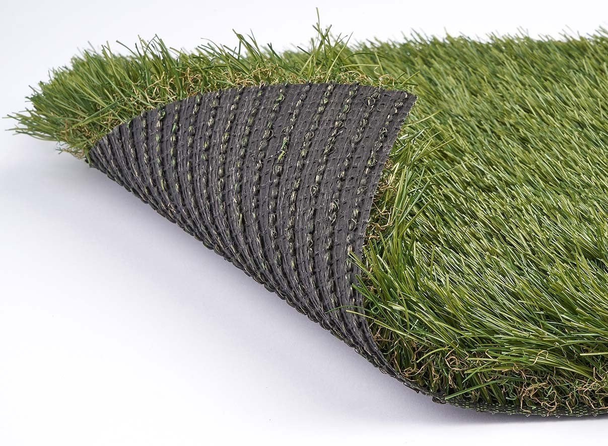 Prato Sintetico Verde Giallo 1 x 5 Metri H 52mm Antifiamma Erba Artificiale VBS