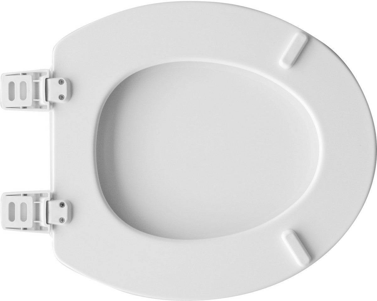Sedile Wc Universale Pro-Seat in Legno MDF Termoindurente Copriwater Bianco D.X