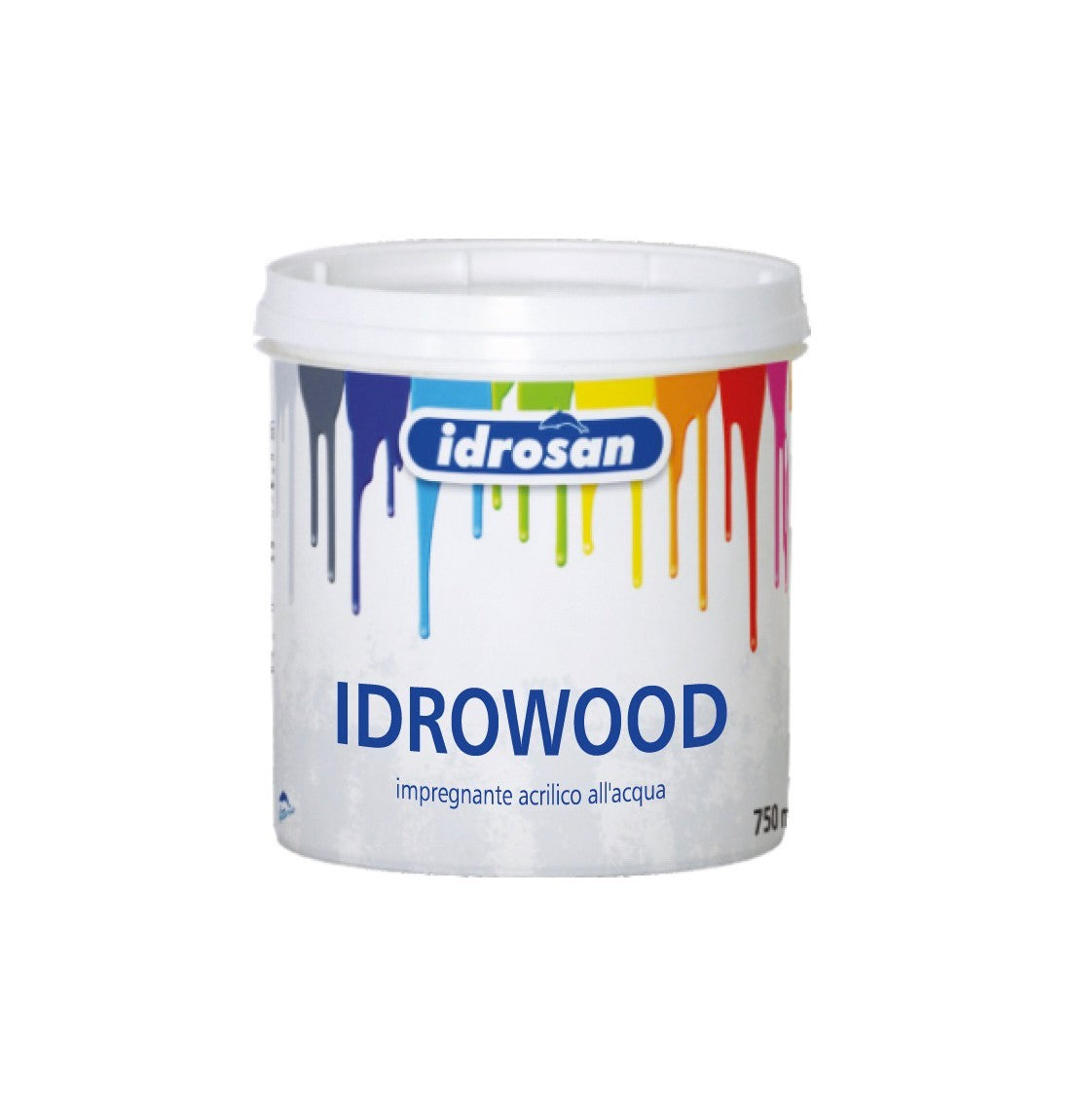 Impregnante Legno Acqua Esterno Interno IDROWOOD Protettivo Naturale 2.5 Lt I.D