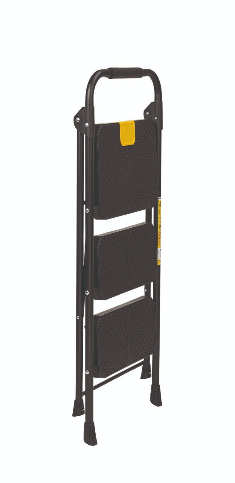 Sgabello A Gradini Acciaio 2 3 4 Gr 150Kg Scala Antiscivolo Pieghevole VBS