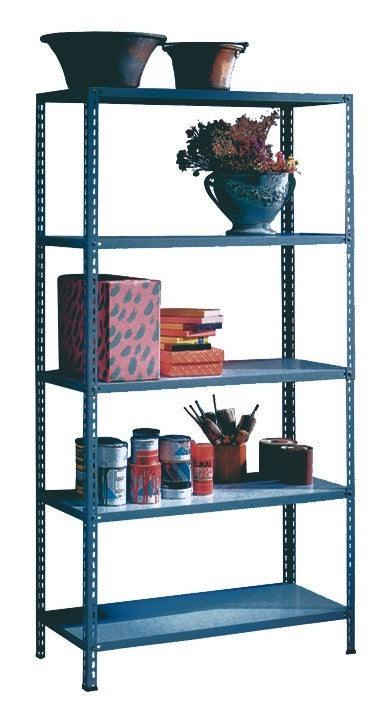 Scaffale Metallico 5 Ripiani 100x40x186 cm Rinforzato PROMETAL Scaffalature VBS