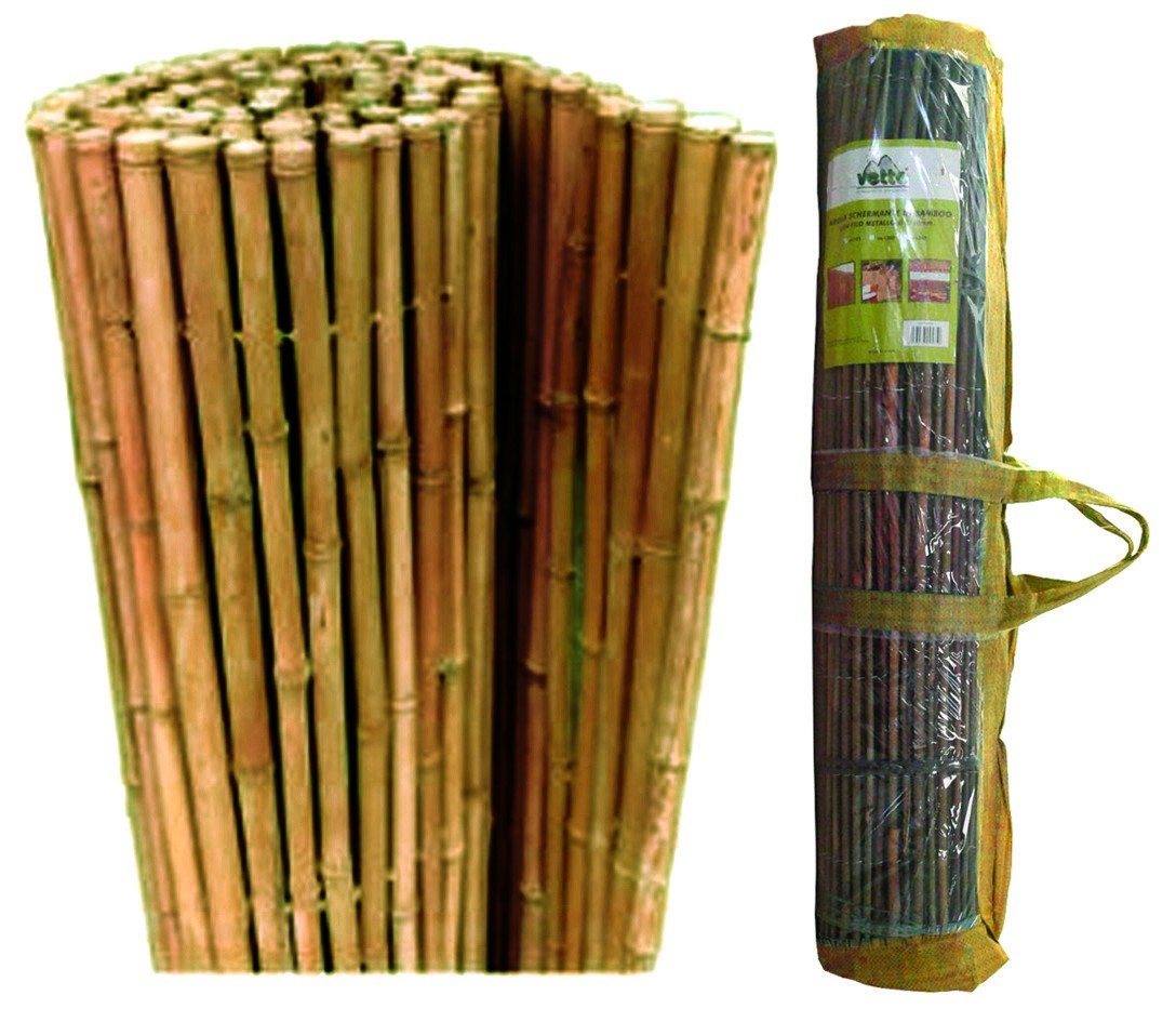 Arella Ombreggiante Bambu Canniccio Arelle Canne Bamboo Filo Metallico 20/28 G.F