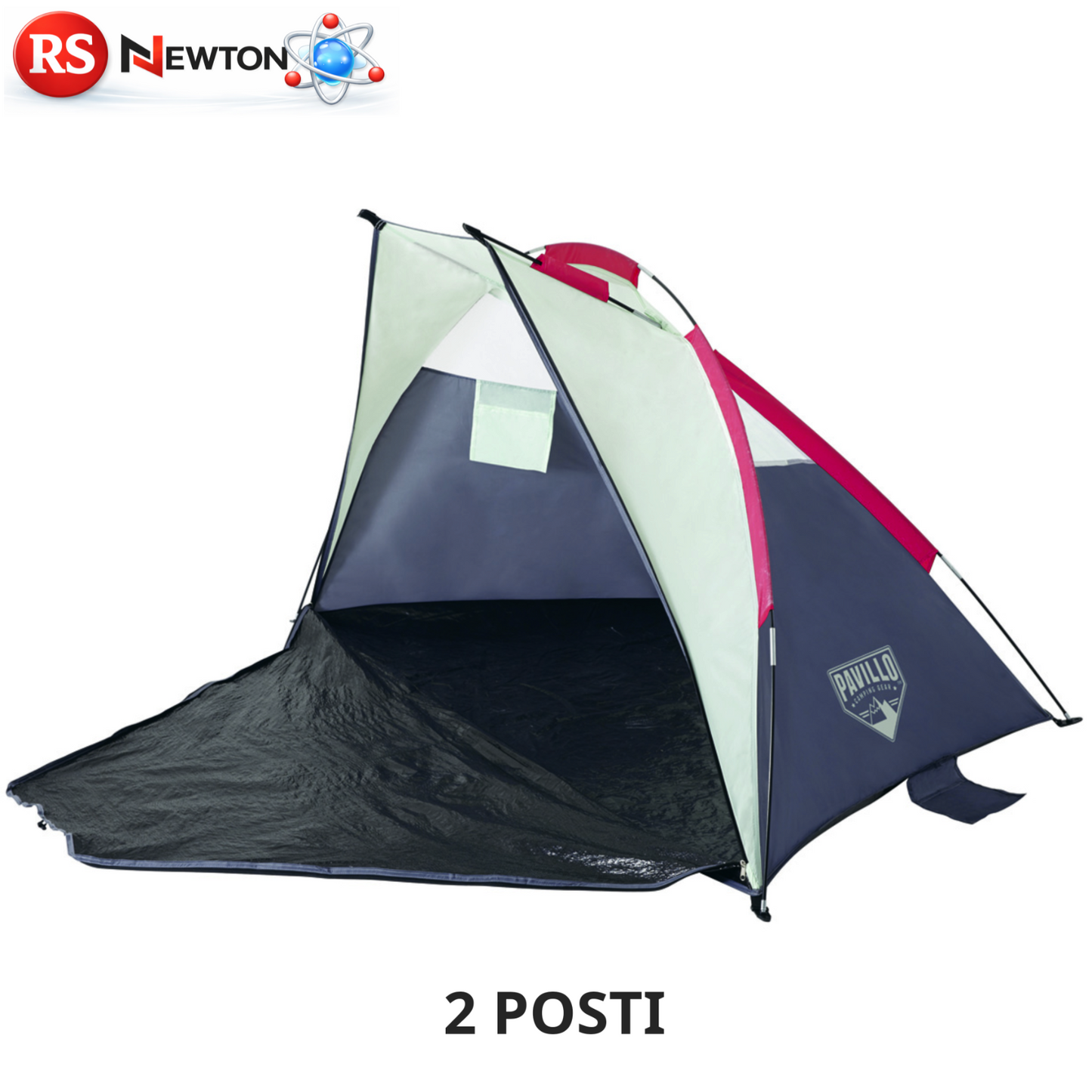 Tenda da Spiaggia RAMBLE 2 Persone Borsa per il trasporto Base Polietilene G.F