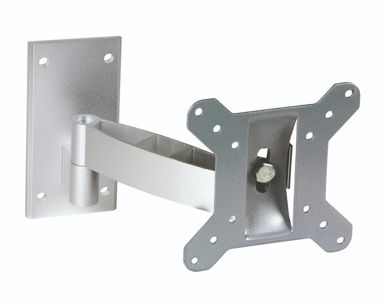 Supporto TV Universale Staffa Muro 2 Snodi Orientabile 20° VESA 50 75 100mm VBS