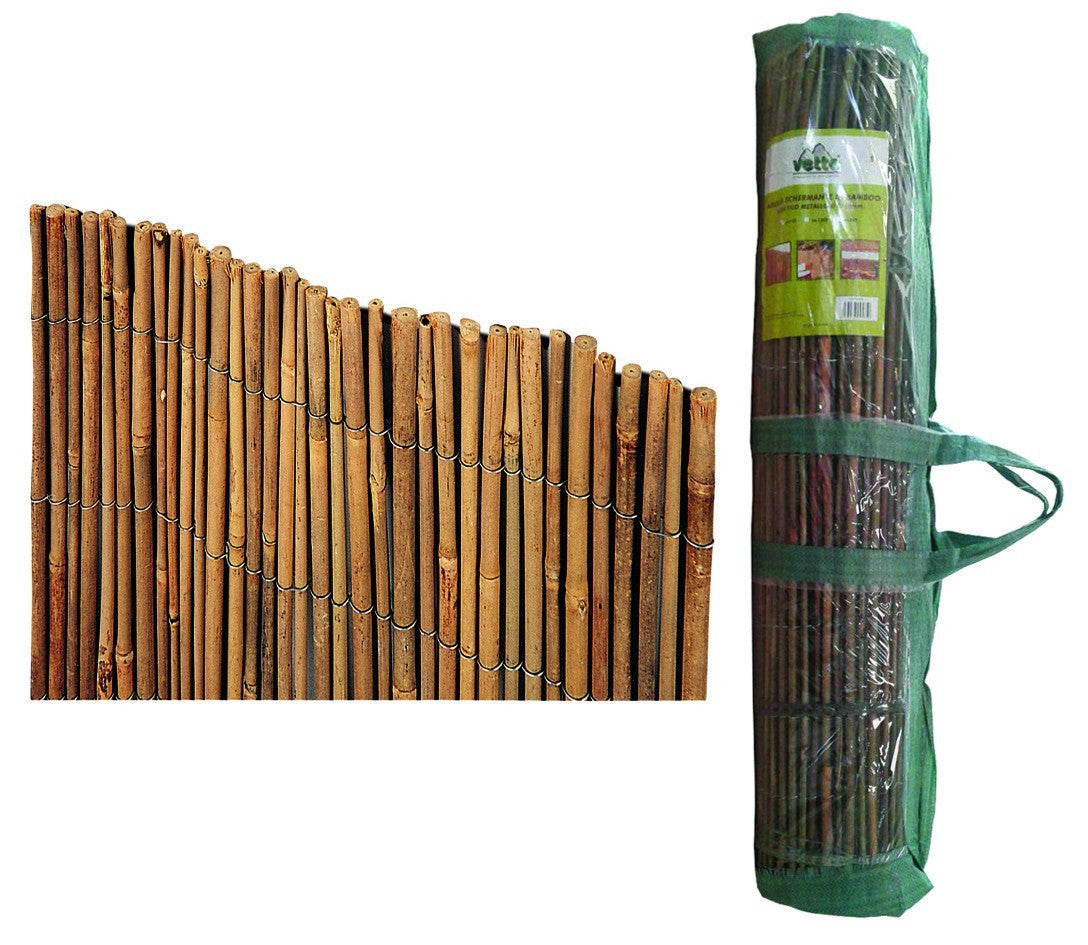 Arella Ombreggiante Bambu Canniccio Arelle Canne Bamboo Filo Metallico 8/10 G.F