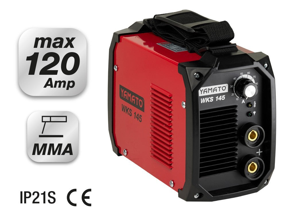 Saldatrice Inverter MMA 120A 230V Professionale 5.2kVA Elettrodo 1.6-3.2mm VBS