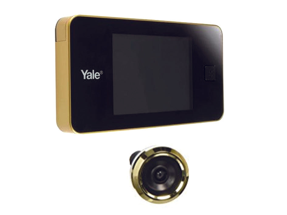 SPIONCINO ELETTRONICO YALE STANDARD OTTONE YALE