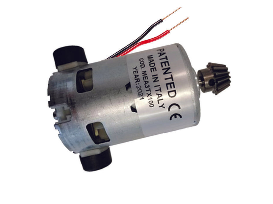 KIT MOTORE CON PIGNONE PER BACCHIATORE ELETTRICO OLIVGREEN A3