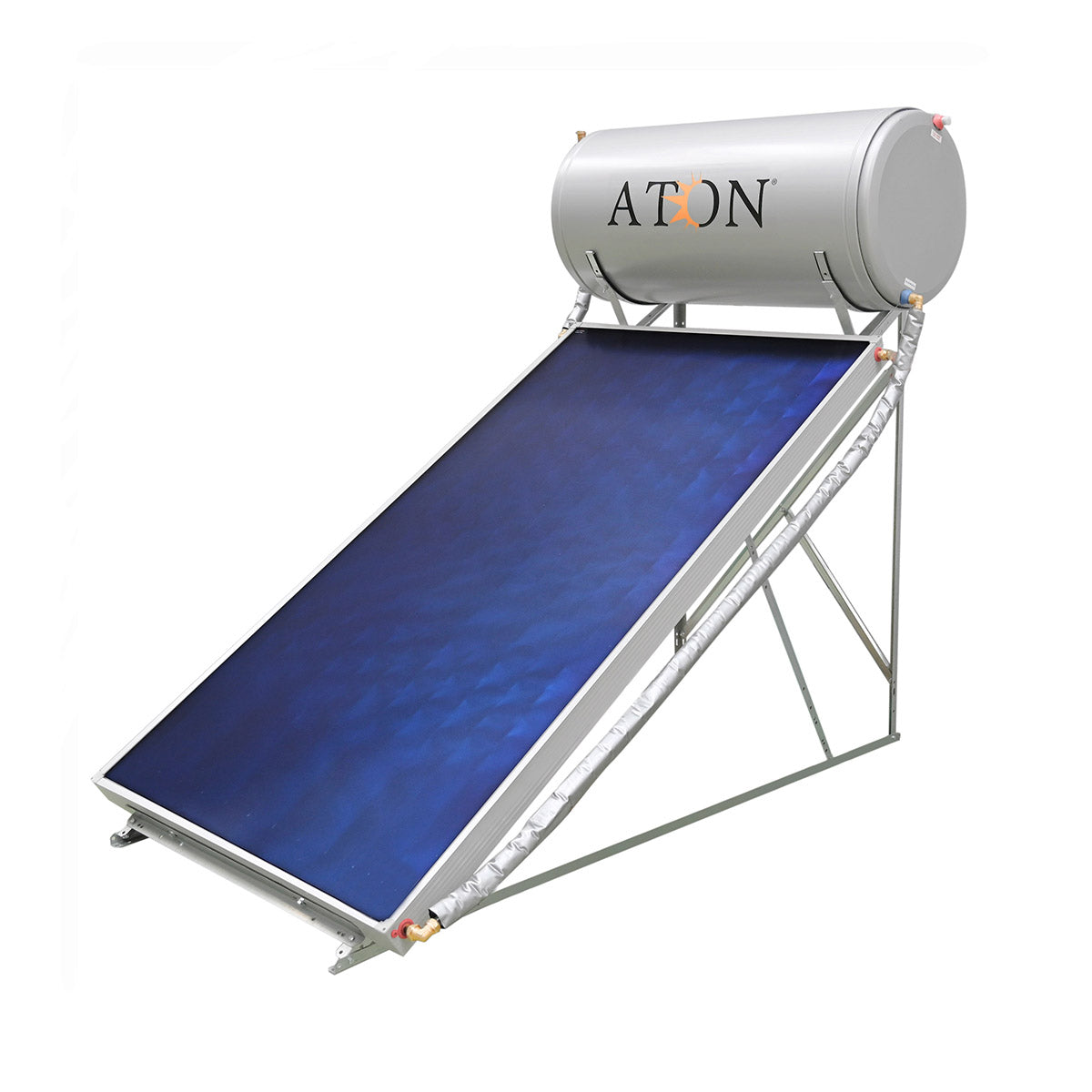 IMPIANTO SISTEMA SOLARE ATON CIRCOLAZIONE NATURALE 160 LITRI