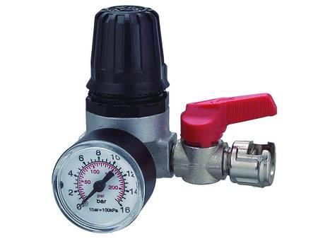 REGOLATORE DI PRESSIONE CON MANOMETRO ANI