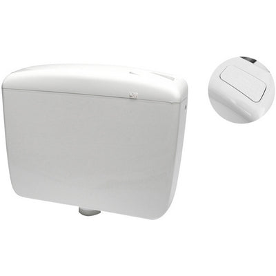 CASSETTA DI SCARICO PLUS 1 A ZAINO TASTO STOP