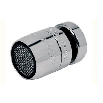 AERATORE IN OTTONE CROMATO FF.C/SNODO