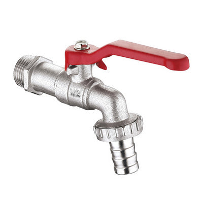 RUBINETTO A SFERA MASCHIO CON PORTAGOMMA 1/2