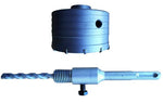 FRESE CAROTATRICI TAZZA VIGOR C/PUNTA SDS-PLUS DIA. 82 MM