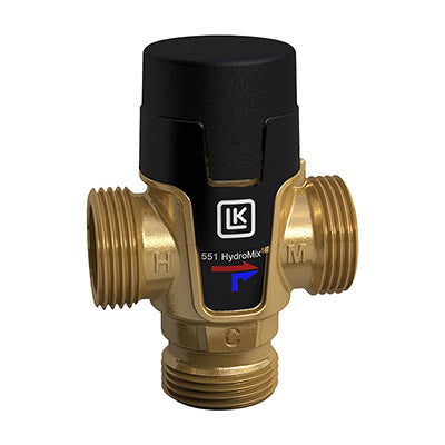 MISCELATORE TERMOSTATICO HYDRO MIX LK 551 FILETTATURA MASCHIO 1"