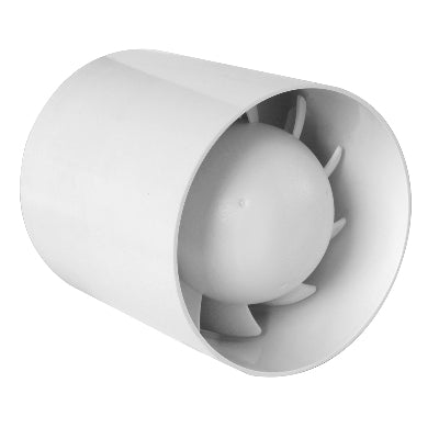 ASPIRATORE ELICOIDALE CILINDRICO PER CONDOTTI  DIAM.100