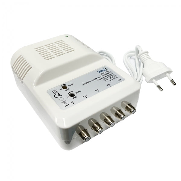 Amplificatore Da Interno 4 Uscite 30dB ZODIAC