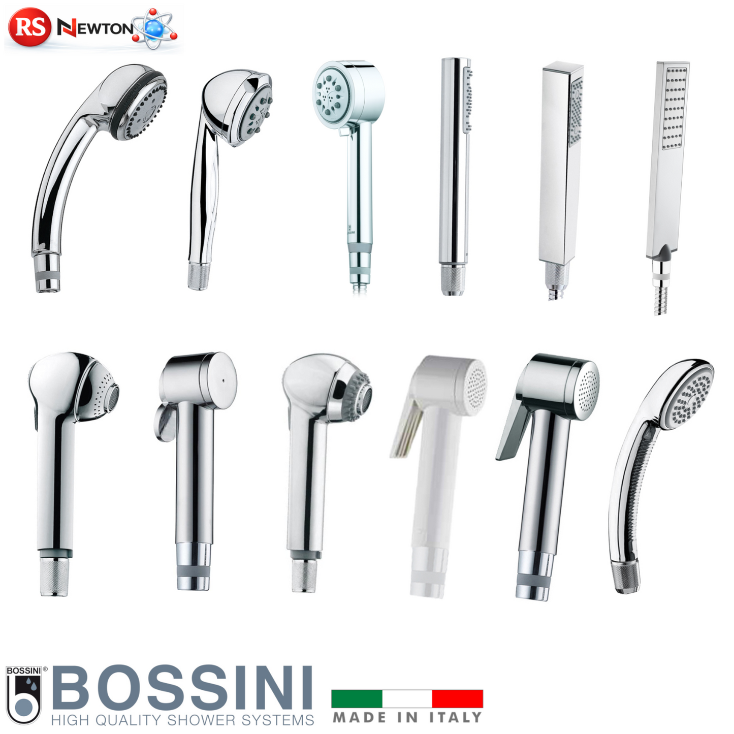 Doccia a Mano Doccetta Anticalcare Moderno BOSSINI Lavello Bagno Cucina wc D.X