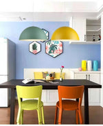 Lampadario Sospeso E27 Moderno Cavo Regolabile Colorato BeB Bar Hotel Cucina V.L