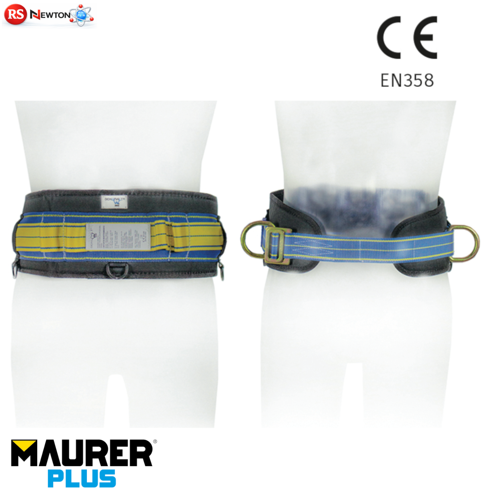 Cintura Di Posizionamento MAURER CE EN361 Regolabile 30kN Professionale VBS