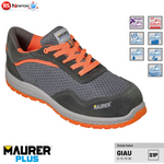 Scarpe Antinfortunistiche Maurer GIAU S1P Basse Pelle Scamosciata Scarpa VBS