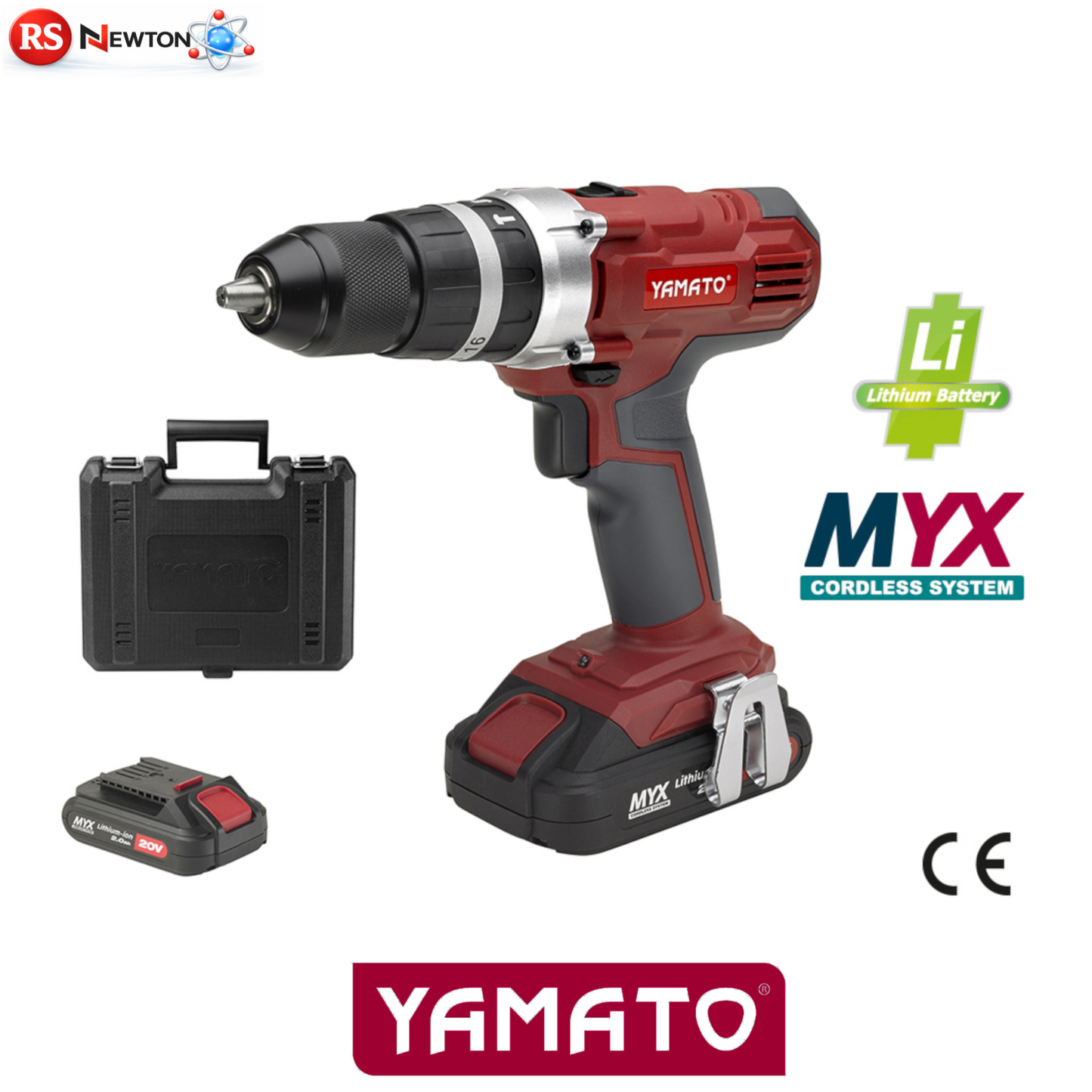 Trapano Avvitatore a Batteria Litio Con Percussione 20V 2,0Ah Carica Rapida VBS