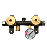 Centralina GPL Kompact 2 Bombole 3 Uscite Manometro e Valvola Regolatore Gas D.X