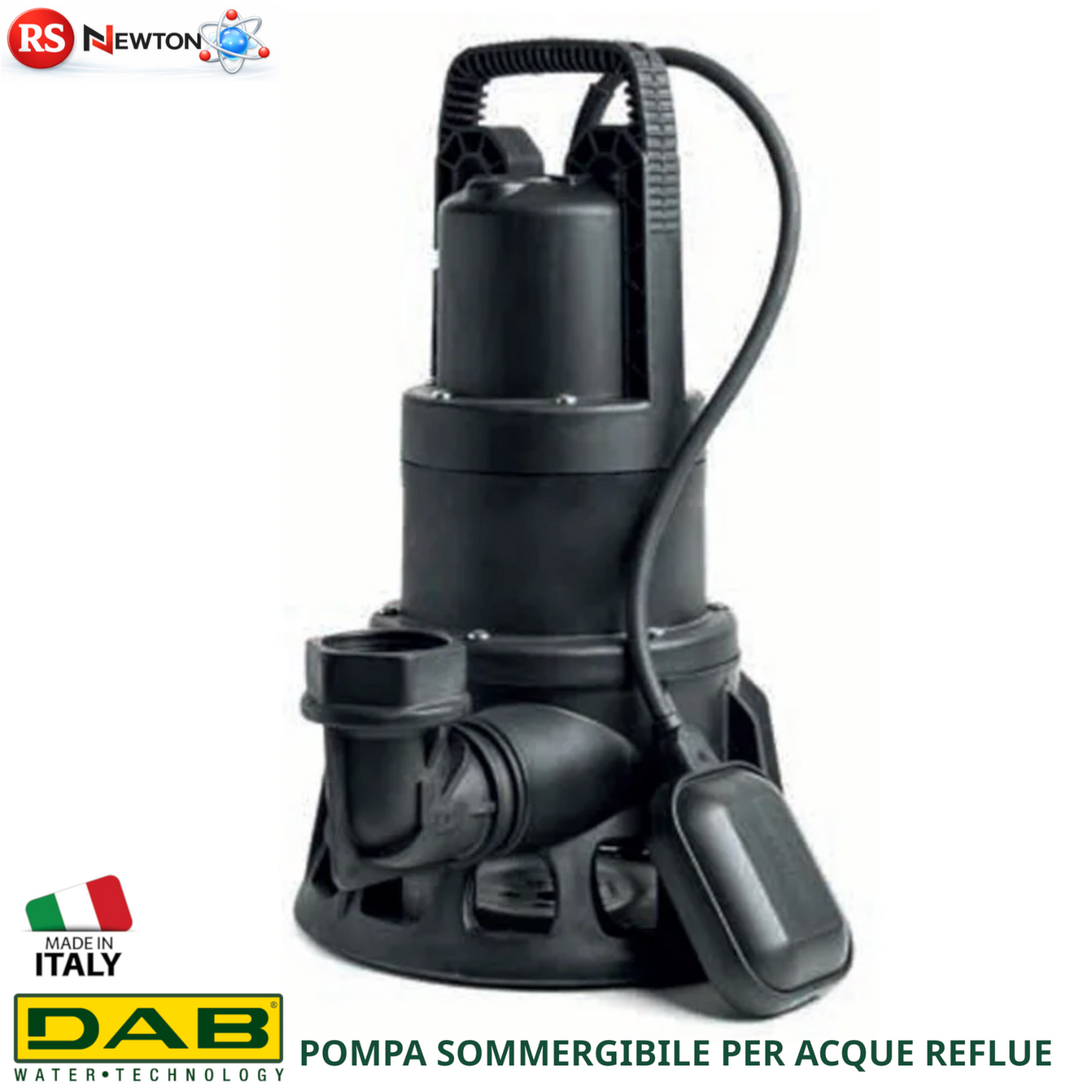 Pompa Sommersa DAB Acque Reflue Sporche 1 HP 0.75 kW 38mm Drenaggio Pozzetti D.X