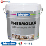 Pittura Anticondensa Antimuffa THERMOLAX Isolante Termico Acustico Interni I.D