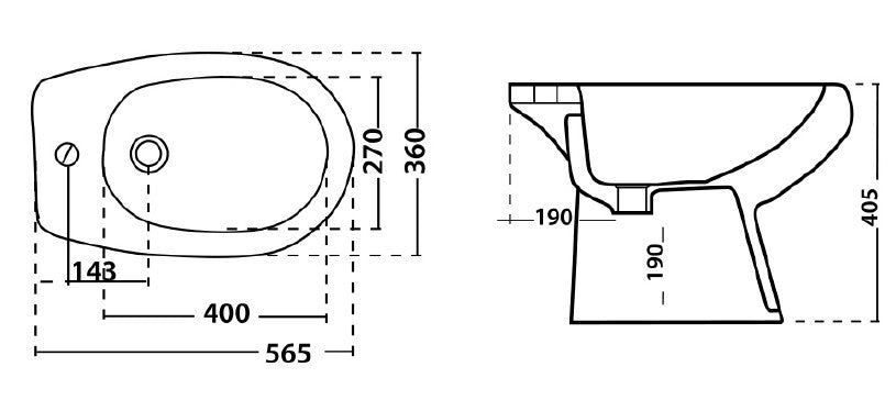 Lavabo Ceramica Bianco Lavello Vaso Bagno WC Bidet Colonna Cassetta LINPHA D.X
