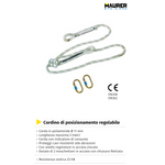 Cordino Posizionamento 170cm TWIST LOCK EN358 Professionale + 2 Connettori VBS