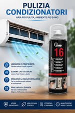 Igienizzante Climatizzatori VMD 16 Spray Schiuma Attiva 400ml Condizionatori