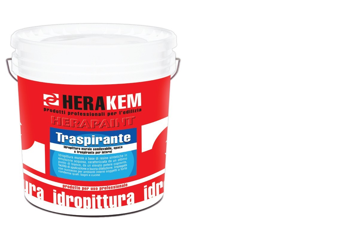 Pittura Bianca Interni Anticondensa Traspirante Antiumidita Bagno Cucina HERAKEM