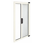 ZANZARIERA A RULLO LATERALE AUTO X PORTA FINESTRA 160x250 BIANCA RIDUCIBILE VBS