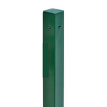 Palo Quadrato per Pannelli Border 50x50 Zincato Plastificato Verde Con Fori VBS