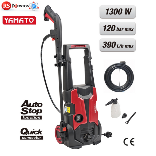 Idropulitrice A Freddo 120 Bar 1300W AutoStop 390 L/h Lancia Regolabile VBS