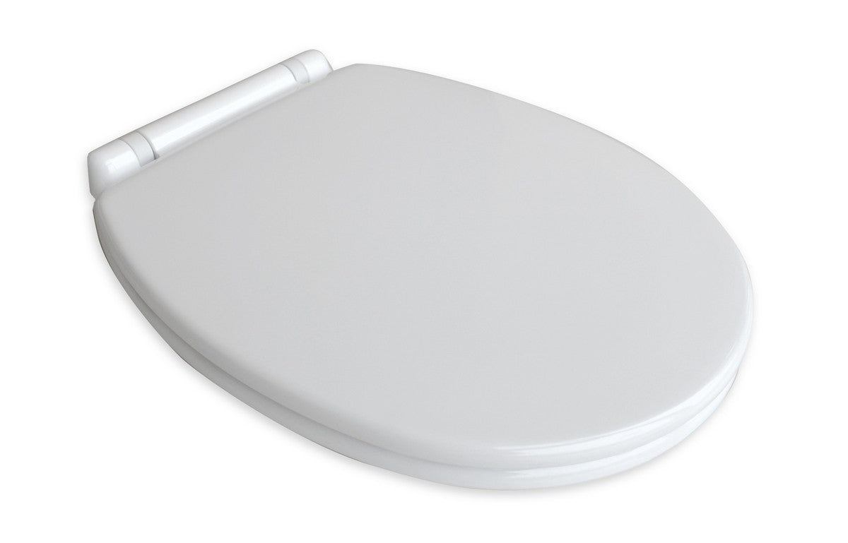 Sedile Wc Copriwater Bi-Componete Tavoletta Vaso Universale Bianco Bagno D.X