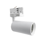 Portafaretto Binario Trifase GU10 Bianco Nero Supporto Spot LED Orientabile V.L