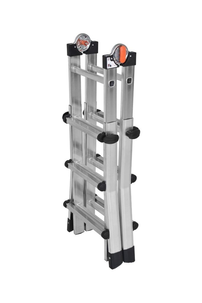 Scala Telescopica Multifunzione Alluminio GIERRE Basculante 150kg Made Italy G.F