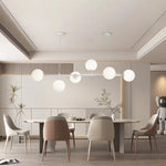 Lampadario Soffitto a Sospensione G9 Oro Bianco Nero Elegante Moderno 130 cm V.L
