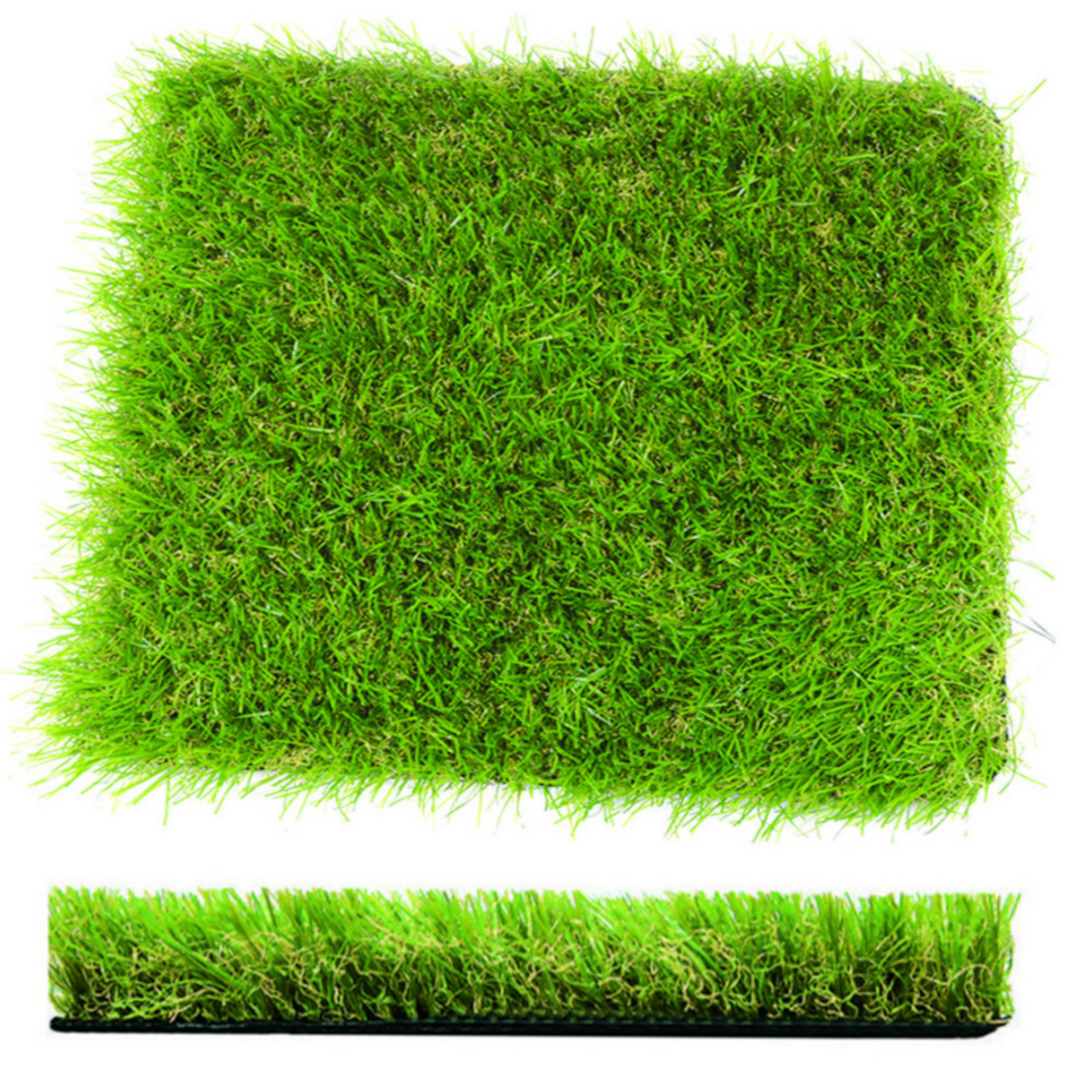 Prato Artificiale Tappeto Sintetico Erboso Rotolo Erba Sintetica Verde h1-2M G.F