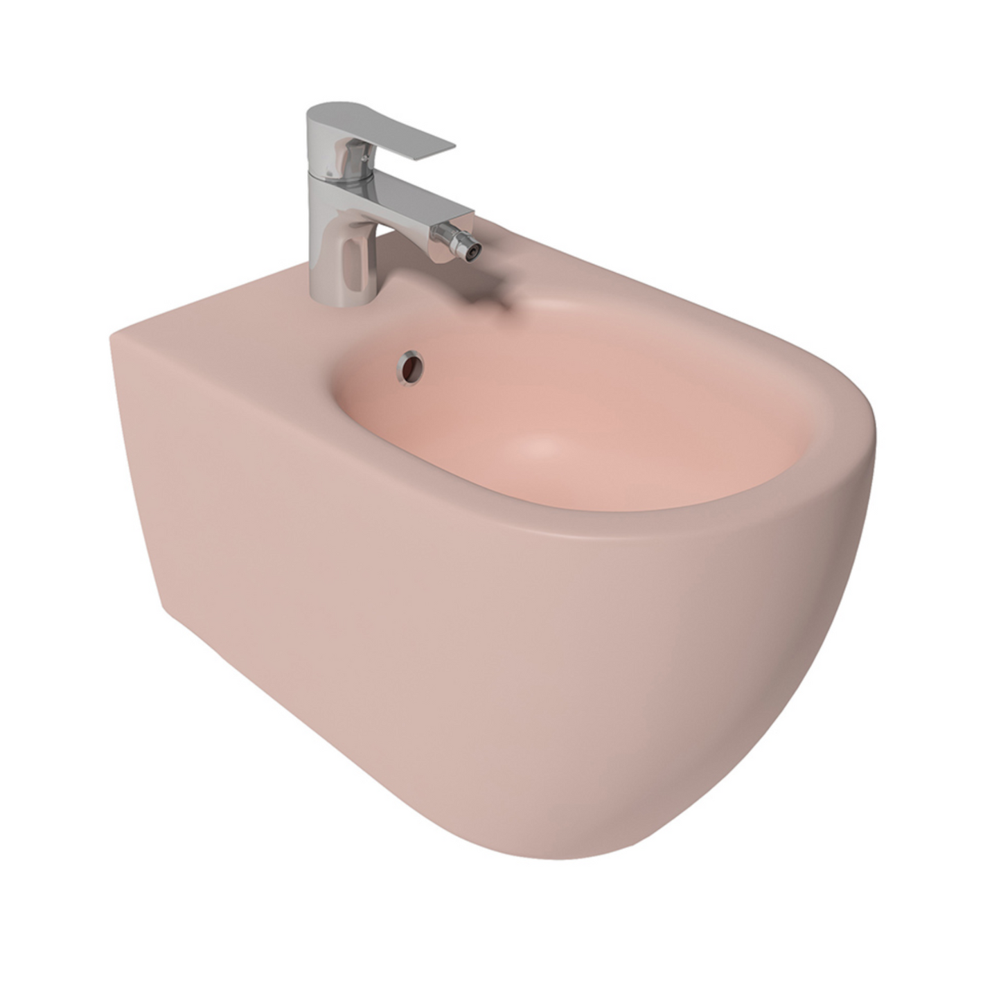 Bidet Sospeso INFINITY Sanitari Bagno Ceramica Moderno Fissaggi Nascosti D.X