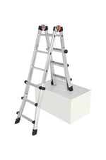 Scala Telescopica Multifunzione Alluminio GIERRE Basculante 150kg Made Italy G.F