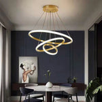 Lampadario Sospeso Pendente LED Moderno 55W 4400lm Sospensione Regolabile V.L