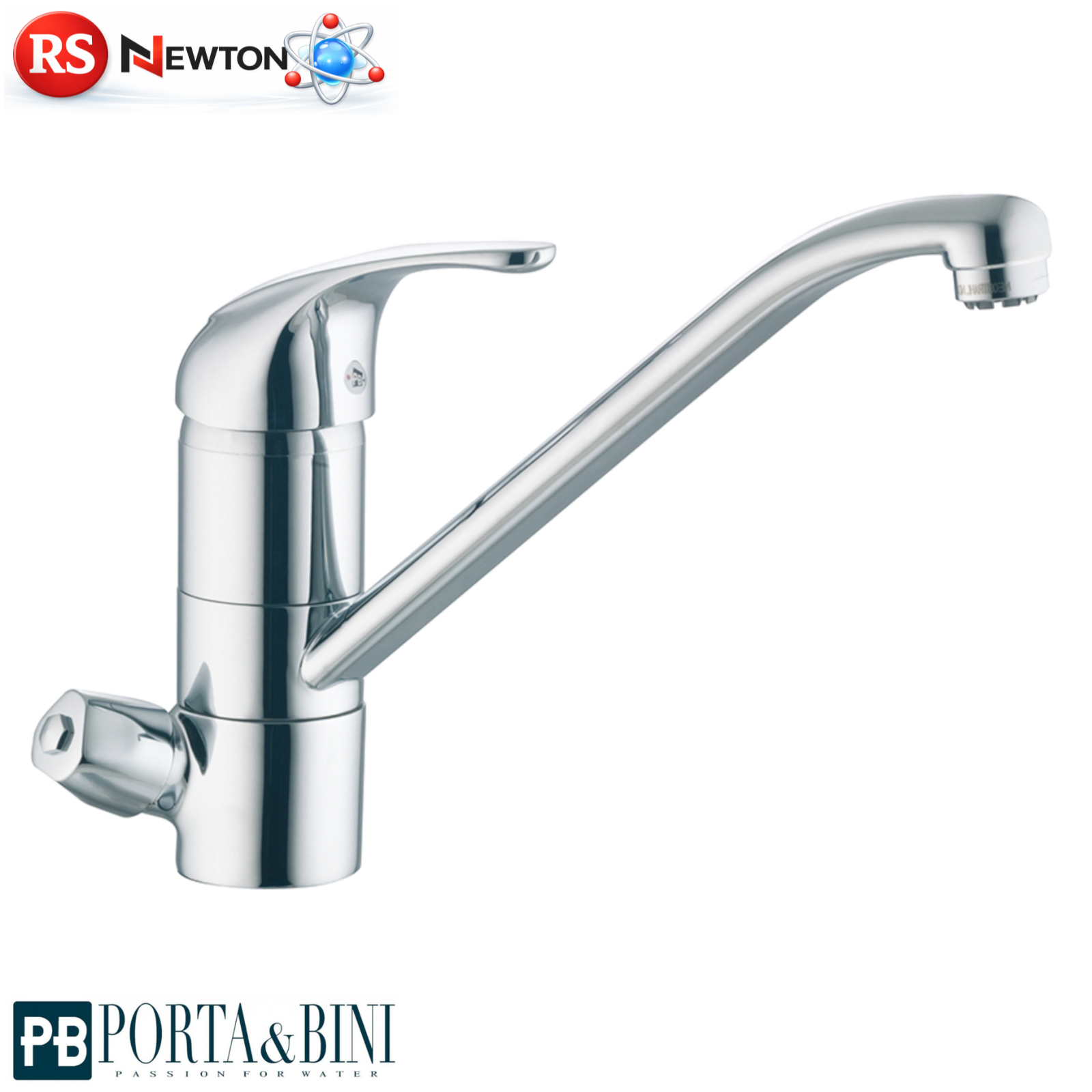 Miscelatore Rubinetto Lavello Cucina 3 Vie Con Attacco Acqua Depurata Cromo D.X